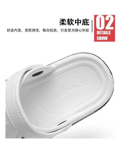 Men Summer Sandals Outdoor Ultralight Slippers EVA Non Slip Orginal Sandals Platform Beach Fashion Slides High Quality Shoes