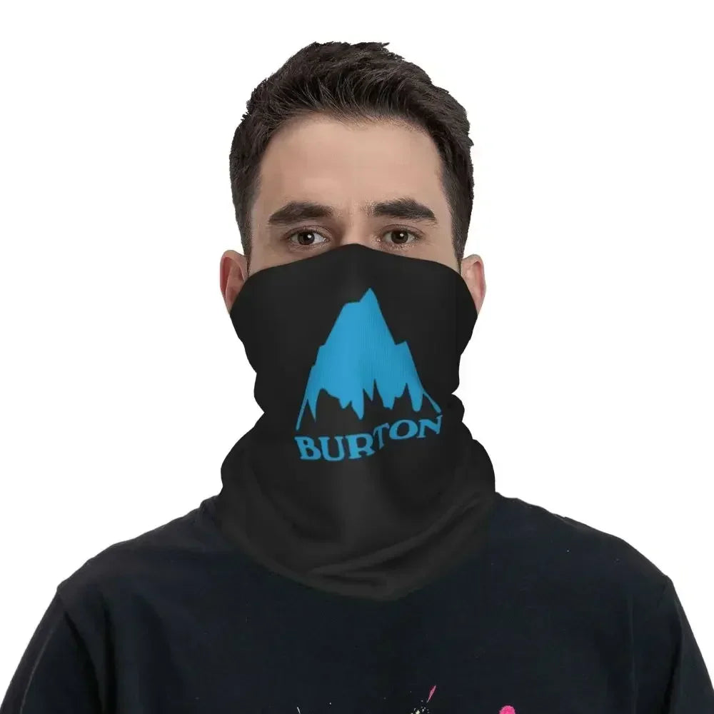 Burton Snowboard Sportive Bandana Neck Cover Printed Wrap Scarf Multifunction Balaclava Outdoor Sports For Men Women Adult
