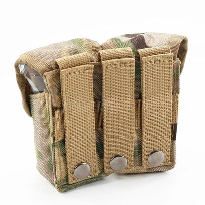Tactical Pouch Double Frag Grenade Pack Molle EDC Tool Bag Accessory Pouch Shooting Hunting Airsoft Equipment Military Gear