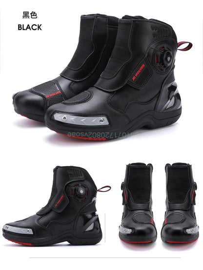 Motorcycle Boots Racing Off-road Shoes Breathable Non-slip High-top Motorcycle Professional Waterproof Mountain Bike Boots
