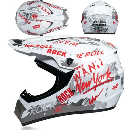 Hot Sale Motorcycle Helmet Racing Off-road Helmet Men Moto Bike Downhill AM DH Cross Para Moto Children Motocross Helmet DOT