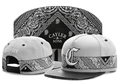 Classic Snapback Hat Cap Hip Hop Style Flat Bill Blank Adjustable Size