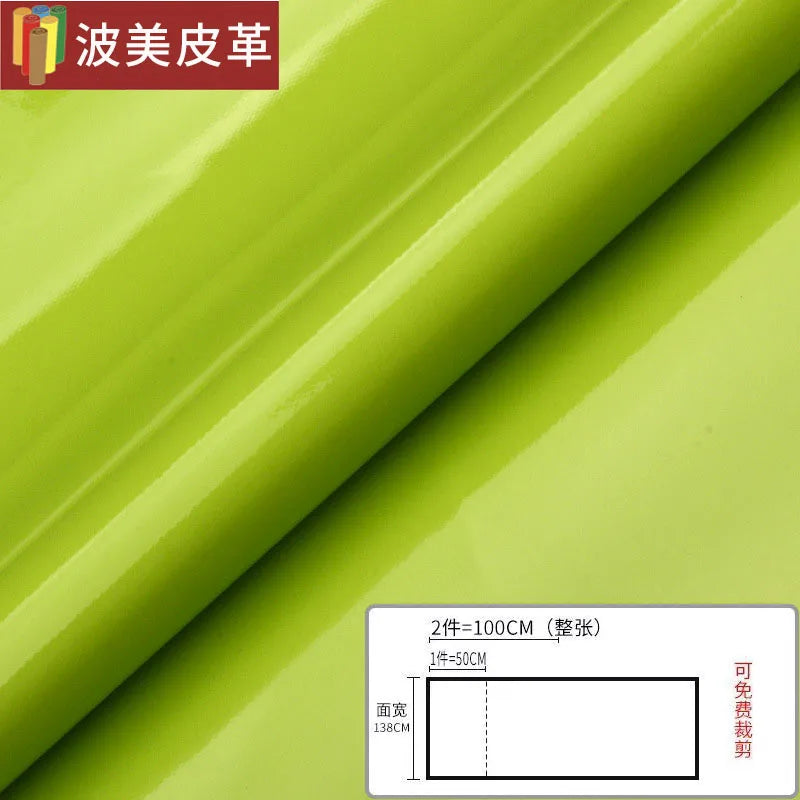 Pvc Patent Leather Fabric By The Meter for Jacket Skirt Bag Clothes Diy Sewing Cloth Waterproof Slightly Hard Wearable Glossy