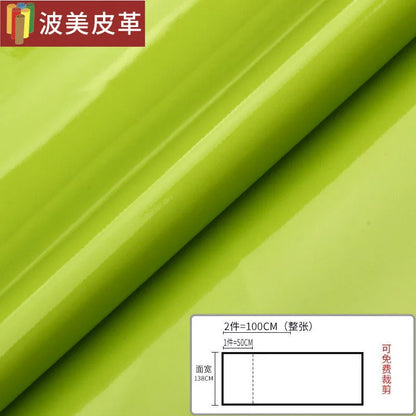 Pvc Patent Leather Fabric By The Meter for Jacket Skirt Bag Clothes Diy Sewing Cloth Waterproof Slightly Hard Wearable Glossy
