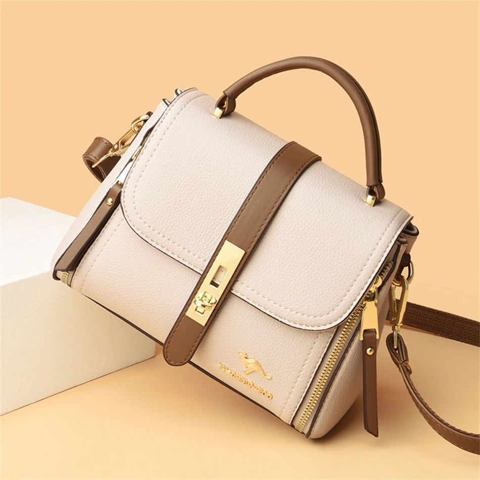 Genuine Brand Purses and Handbags Crossbody Luxury Designers High Quality Leather Fashion Messenger Shoulder Bags Tote Cover Sac