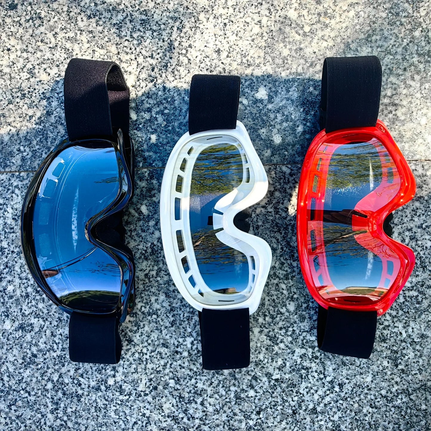 Kids Motorcycle Goggles - UV Protection Riding Glasses for Boys & Girls, Dirt Bike & ATV Windproof Eyewear
