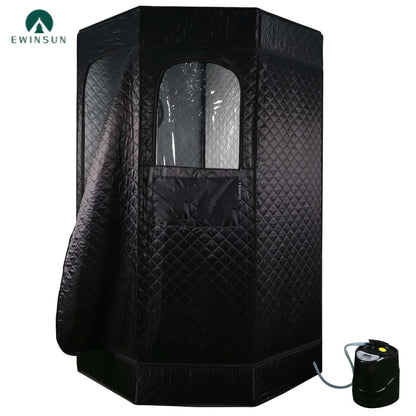 Ultimate Recovery Portable Spa Sauna Pod Red Light Steam Sauna Tent With Steamer Floor Mat Accessories