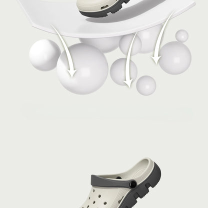 Women Slipper Clog Sandals nursing Cloud Summer Flip Flops Beach Slides Home House Platform Shoes Flat Men Male Female Hole
