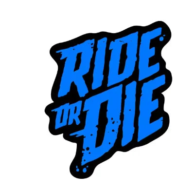 1PC/set Bike Frame Stickers Ride Or Die Top Tube Decals For MTB Bicycle Decorative Frame Bike Car Auto Motorcycle Accessories