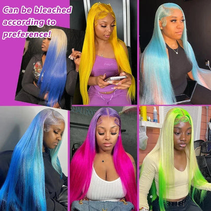 613 Honey Blonde Straight 250% 30 40 Inch Human Hair Wigs 13x6 Hd Lace Frontal Wig Brazilian Raw Hair 13x4 Hd Lace Front Wigs