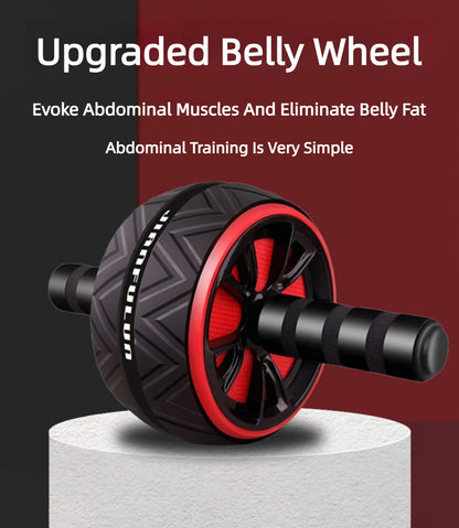 Big Roller For ABS Workout Wheel Exercise Equipment Core Abdominal Home Gym Muscle Device Fitness Men And Women Weight Loss