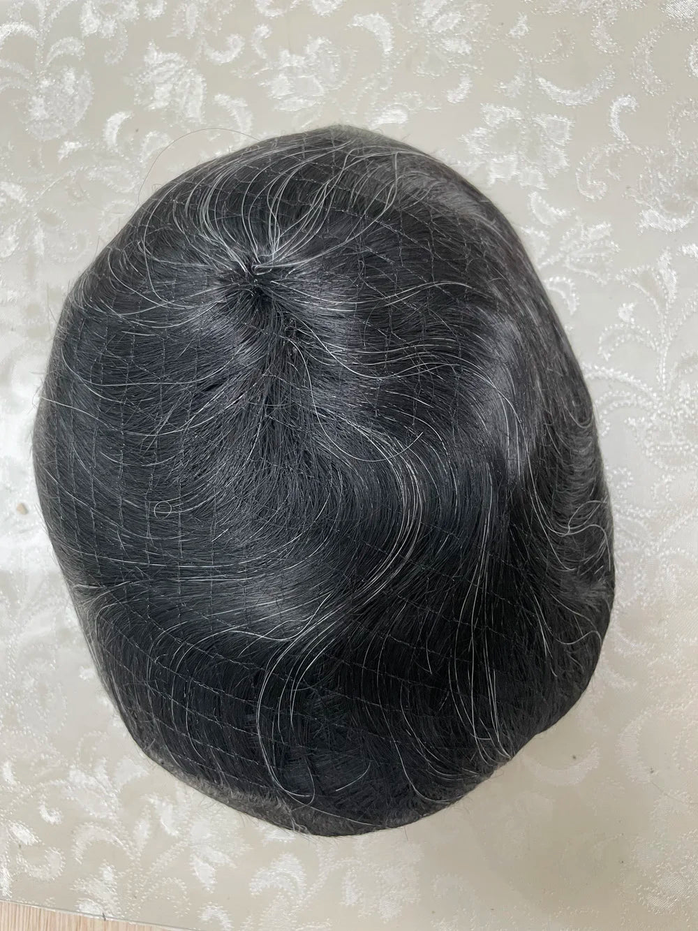 Dreadlocks Man Hair Prosthesis Mono NPU Men Toupee Human Hair Wigs Indian Human Hair System Unit Natural Color 7inche Dreadlocks