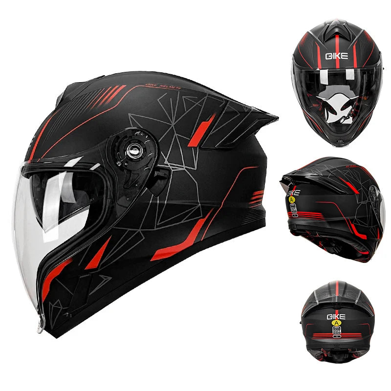 Unisex DOT Certified Full Face Motorcycle Helmet Anti-Fog UV Protection Downhill Racing Motorbike Casco Capacete