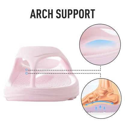 Kidmi Women Flat Sandals Women Slippers Outdoor Non-slip House Slippers Unisex Beach Slides Orthopedic Breath Soft Slippers