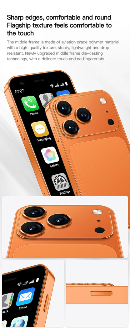SERVO 18SE MINI Cute Android Smartphone 3G WCDMA Android OS Dual SIM Card Play Store Face Unlock Hotspot 3.0" Small Smart Phones