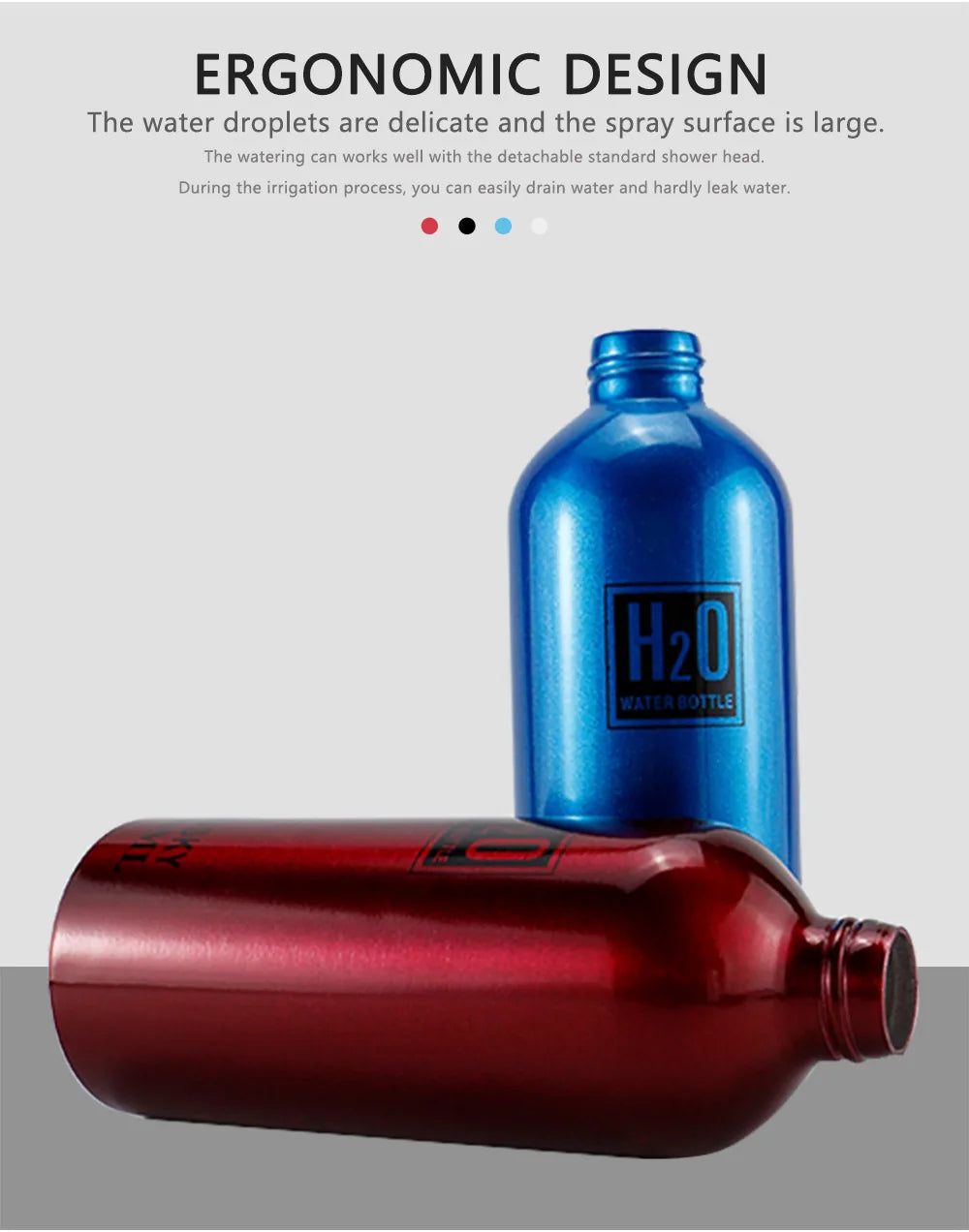 300/500ML Aluminum Spray Bottle Pro Salon Hairdressing High Pressure Refillable Sprayer Barbershop Home Use Tool Accessories
