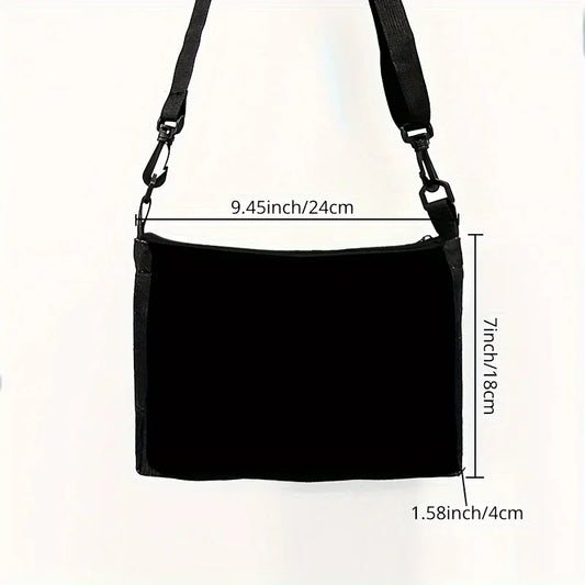 Stylish Skull Print Crossbody Bag Shoulder Bags Large Capacity Women Handbag Portable Storage Bag Messenger Bag Gift
