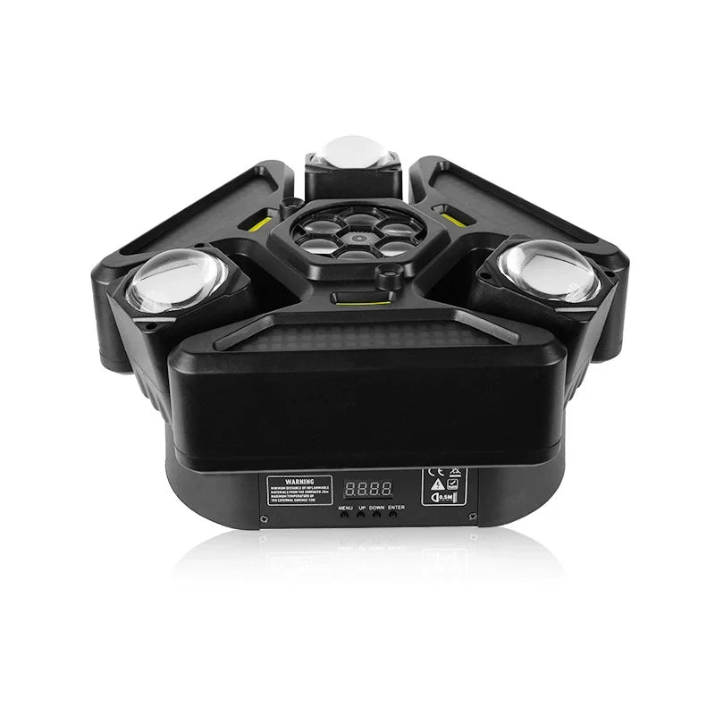 150W Moving Head Disco Lights for Parties Beam Strobe Light DJ Equipment RG Laser DMX/Remote Control/Auto Stage Effect DJ Set