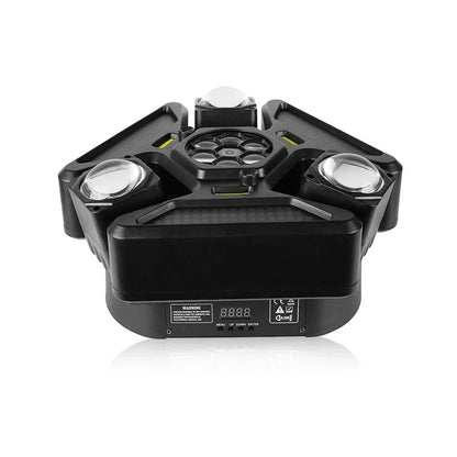 150W Moving Head Disco Lights for Parties Beam Strobe Light DJ Equipment RG Laser DMX/Remote Control/Auto Stage Effect DJ Set
