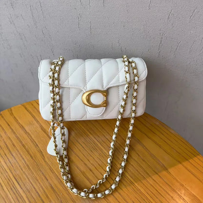 High end women's crossbody bag, high-quality leather wallet, retro design, adjustable and detachable shoulder strap, C bag