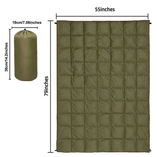 Ultralight Camping Blanket & Mat All-Weather for Winter Hiking Summer Travel, Ski Adventures Portable Thermal Outdoor Gear