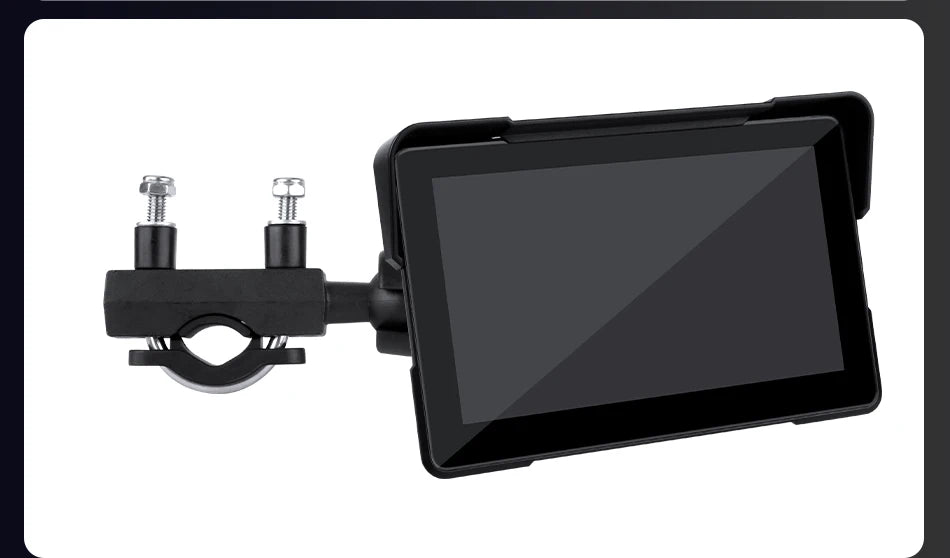 Vtopek 5"/7" inch Motorcycle DVR GPS Navigation Multimedia Player Wireless CarPlay Android Auto IPX7 Waterproof Screen Recorder