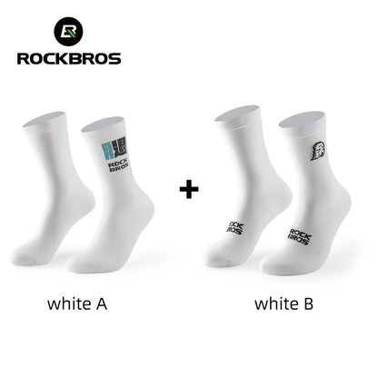ROCKBROS Cycling Socks Breathable nylon Non-damp Socks Skin-friendly Bike Sport Socks Outdoor Moisture-absorbing Socks