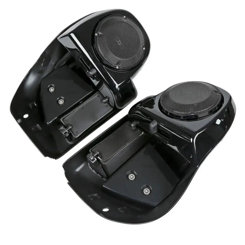 Motorcycle Lower Vented Leg Fairing + 6.5" Speakers W/ Grills For Harley Touring Electra Glide Road King Street Glide 2014-2024