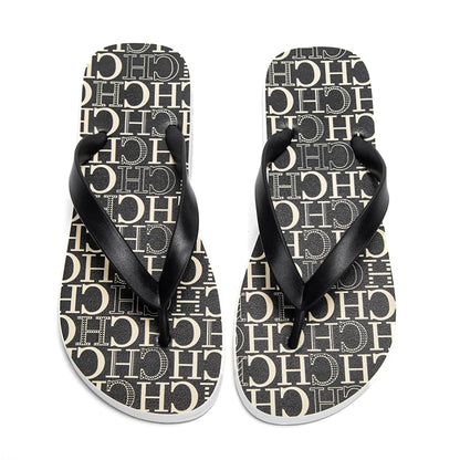 Flip Flops Men and Women Casual Shoes Luxury Brand Slippers Black White Shoes