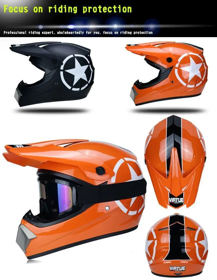 four seasons Racing Helmets Motorcycle Helmet  riding helmet and  rally Helmet Large adv Sports helmet Motocross Helmet Casco