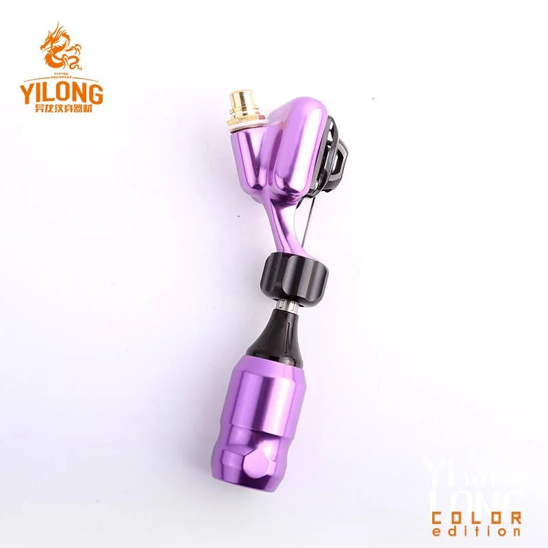 YILONG T2 Professional Seashell machine Tattoo Gun Rotary Motor Pen Hybrid Tattoo Machine With RCA Tattoo Tools