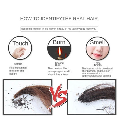 100% Human Hair Toupee Wigs for Men Hair Male Wig Capillary Prothesis Replacement System Men's Wig Real Hair for Cover Grey Hair