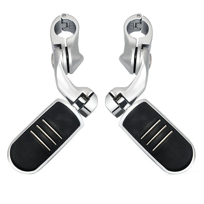 1.25" Highway Pegs Adjustable Footpeg Short for Harley Touring Road King Road Glide Electra Glide Street Glide Sportster Softail