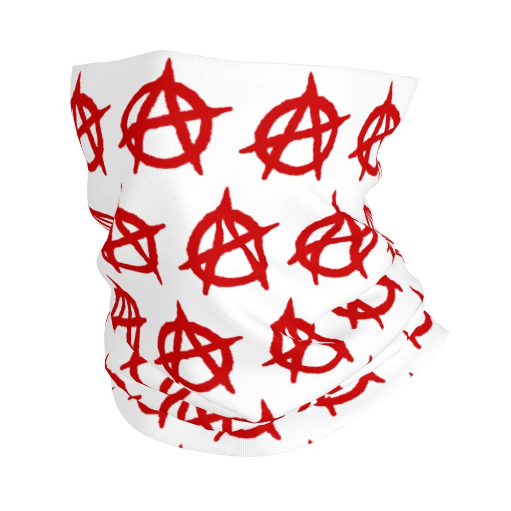 Custom 1 Percenter Essential Sons Bandana Neck Gaiter for Ski Camping Men Women Wrap Scarf TV Show Anarchy Headband Warmer