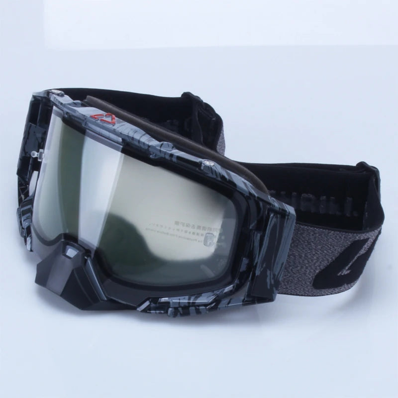 Men's Motocross Goggles 6.5 Double Layer Anti Fog Cycling Glasses Motorcycle Helmet Glasses Gafas Para Mask for Sports Outdoor