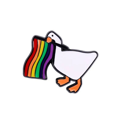 LGBT Rainbow Enamel Pins Pride Gay Asexual Trans Lesbian Dialog Box Brooches Lapel Backpack Badge Jewelry Gifts Accessories