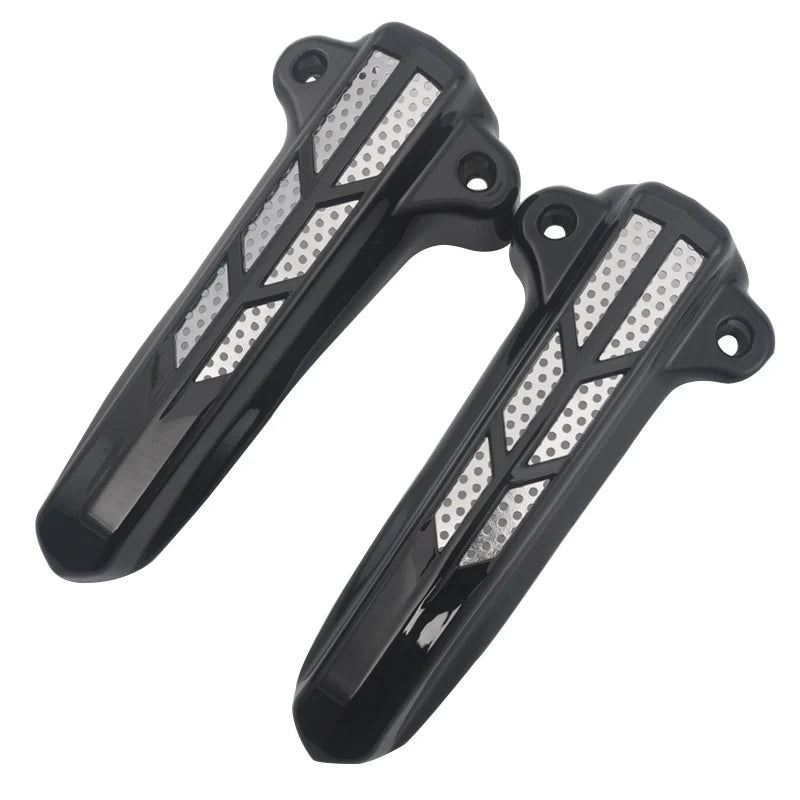 1pair Front Lower Fork Leg Covers For Harley Touring Road King Street Glide Ultra Limited FLHT FLHX FLHR 2014-2022