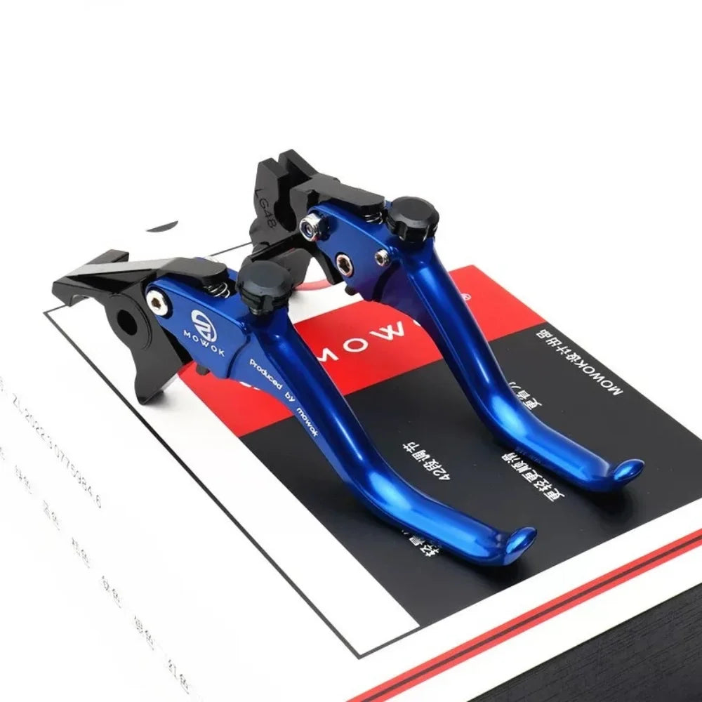 Short two-finger brake lever accessory for Triumph Trident 660 Street Triple 765