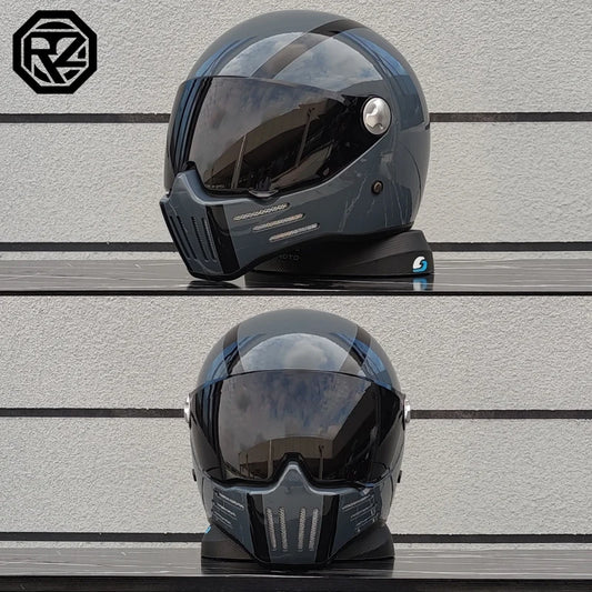 Motorcycle Helmet Full Face casco moto Helmet Vintage Chopper Retro Helmet capacete de motocicleta modular helmet DOT Approval