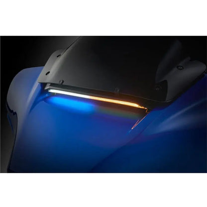 Center Fairing Vent Light For Touring CVO Electra Street Glide Ultra 2023-2025 Motorcycle LED Windshield