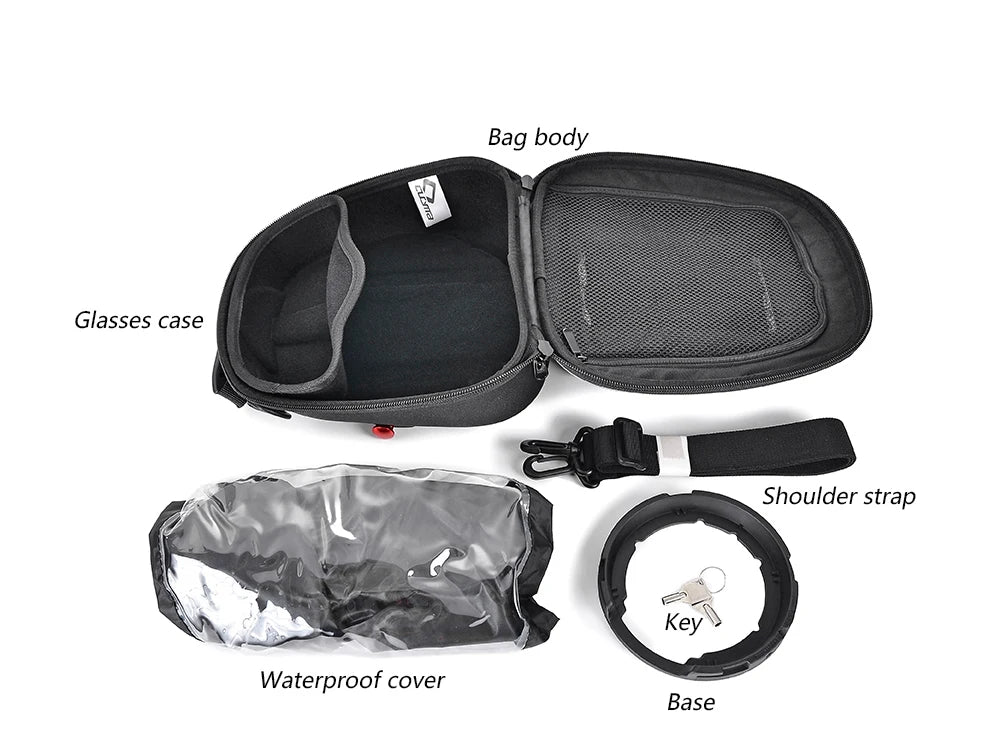 Tank Bag For Street Triple 765 Speed Triple 1050 Daytona 675 Sprint Trident 660 Tiger 1200 900 800 Motorcycle Quick Lock Luggage