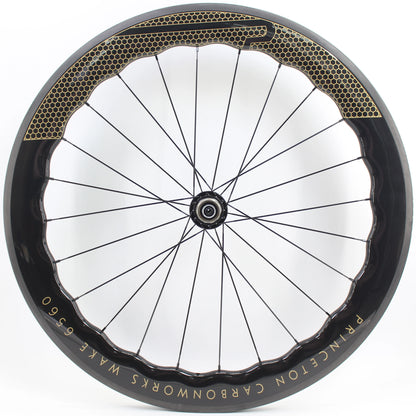 Newest 700C Road Bike UD Full Carbon Fibre wheelset Carbon Bicycle Wheelset clincher tubeless rims 65mm wave 25mm width V brake