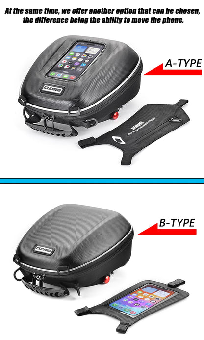Tank Bag For Street Triple 765 Speed Triple 1050 Daytona 675 Sprint Trident 660 Tiger 1200 900 800 Motorcycle Quick Lock Luggage