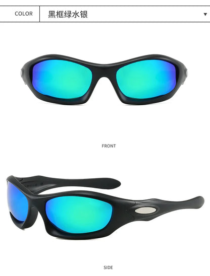 Retro Oval Round Frame Sunglasses 2026 New Outdoor Cycling Driving Sun Glasses Vintage Style UV400 Protection Unisex