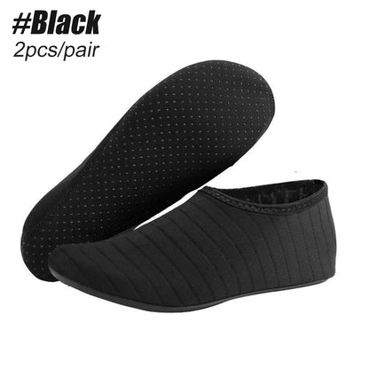 1Pair Mens Womens Water Shoes Barefoot Beach Pool Shoes Quick-Dry Aqua Yoga Socks for Surf Swim Water Sports