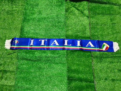 SKY FLAG Italy scarf 13*140cm double printed Italia flag Stain Football Soccer Italy Italian National Flag Scarf  sport decora