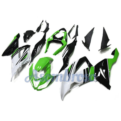 Motorcycle Aftermarket Fairing kit For Ninja ZX6R 2013 2014 2015 2016 2017 2018 ZX 6R 13-18 ZX-6R  white black body cover ZXMT