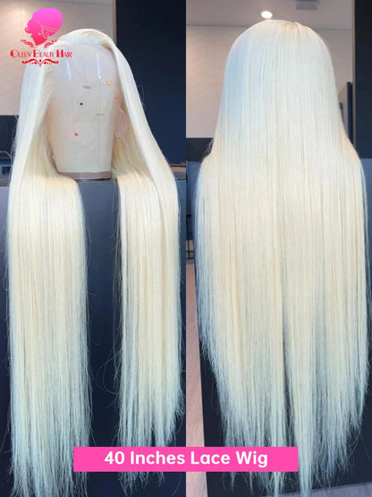 38 Inches 220 Density 360 Lace Frontal Wigs Straight Lace Frontal Wig 13x4 13x6 Blonde 613 Lace Front Human Hair Wigs For Women