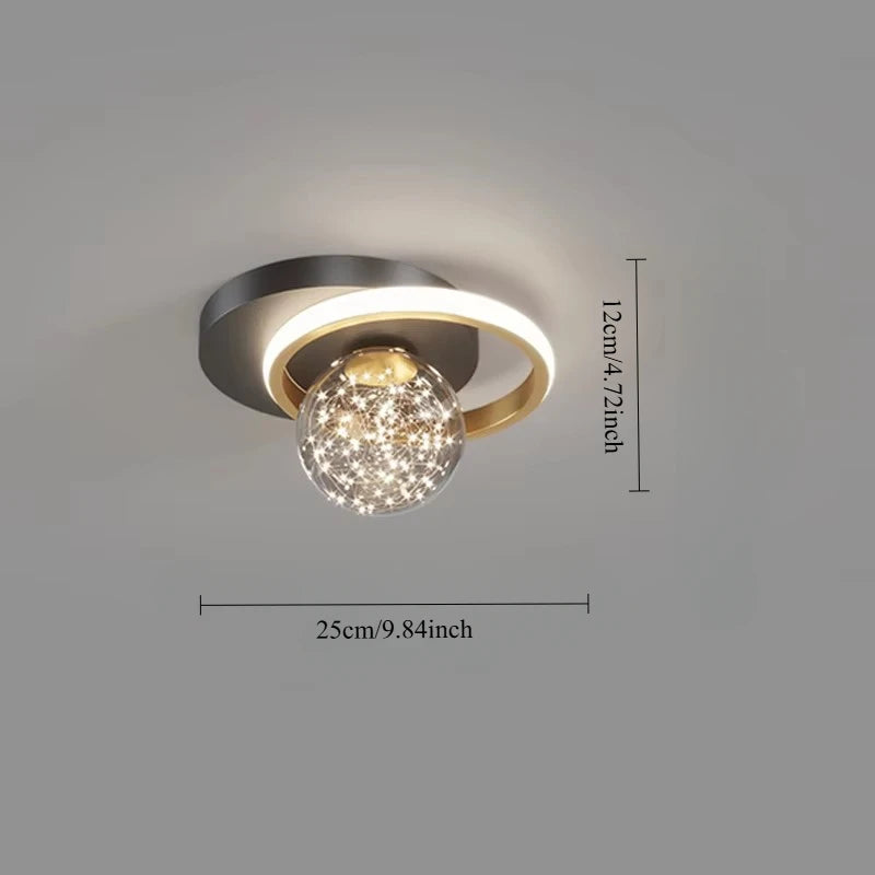 2023 New Aisle Ceiling Lamp Home Decor Living Room Dining Table Bedroom Closet Cloakroom Corridor Modern Small Ceiling Light led