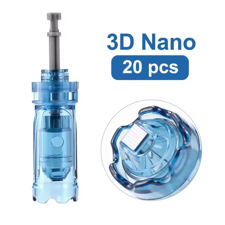 Bayonet Cartridge Needle for Dr Pen M8S /A8S/ A9/ A11 Microneedle 12/ 18 /24 /36 /42 Pin / Round Nano / 3D Replacement Tip Head